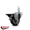 Service Caster 3'' Gray Polyurethane Wheel Swivel 3/4'' Square Stem Caster with Brake SCC-SQ20S314-PPUB-GRY-PLB-34 - alternate 3